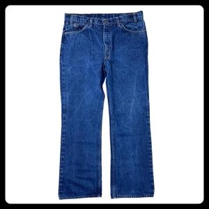 Vintage Levi's 517 Jeans‎ Men's 38x32 (37x31) Straight Leg ORANGE TAB Made USA